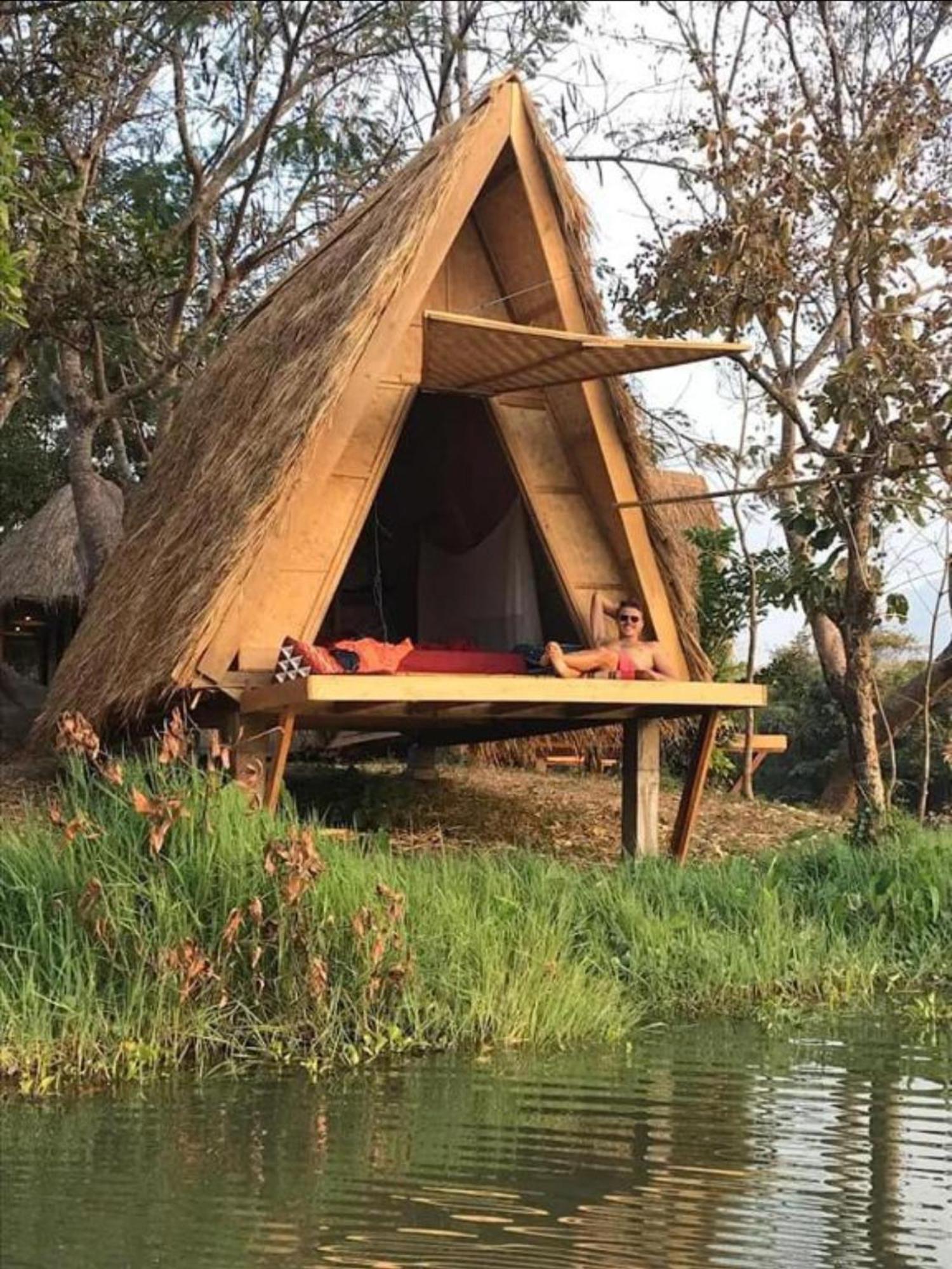 Fandee Island Treehouses & Ziplines - Tad Lo, Bolaven Loop Pakse Ban Kiangtat Exterior photo